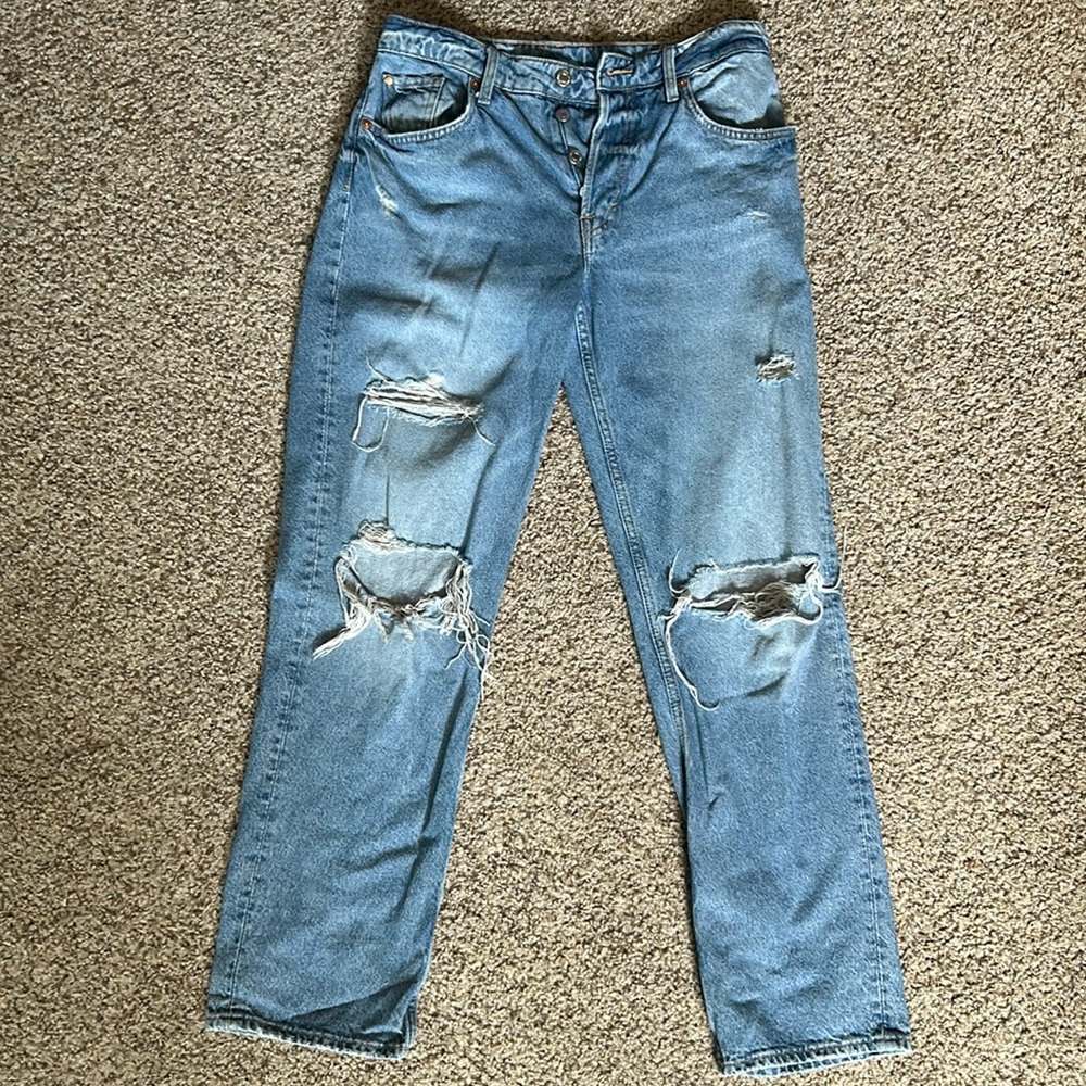 High waist Boyfriend Jeans